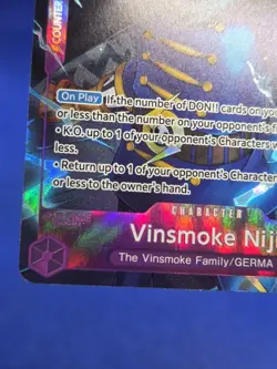 One Piece Premium Booster PRB-01 Vinsmoke Niji OP06-065 Alternate Alt Art NM - Image 5