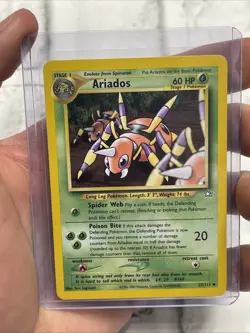 Ariados 27/111 Uncommon Neo Genesis Unlimited Pokemon TCG Card WOTC NM 2000 Vtg - Image 1