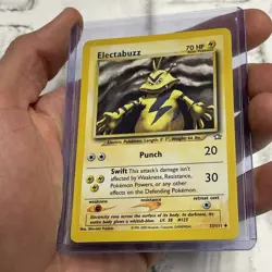 Pokemon TCG - ELECTABUZZ - 33/111 - NEO GENESIS (2000) - WOTC NM Uncommon Card - Image 2