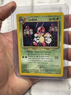 Pokemon Card - Neo Genesis 39/111 - LEDIAN (uncommon) - NM/MT Pokemon Vintage - Image 1