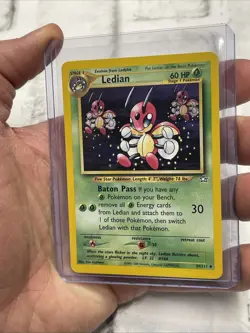 Pokemon Card - Neo Genesis 39/111 - LEDIAN (uncommon) - NM/MT Pokemon Vintage - Image 2