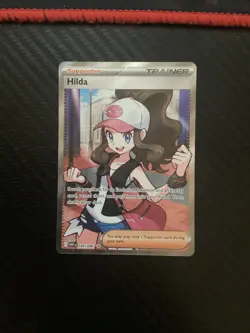 Hilda 164/086 Sv: White Flare NM Full Art Pokemon Card - Image 1
