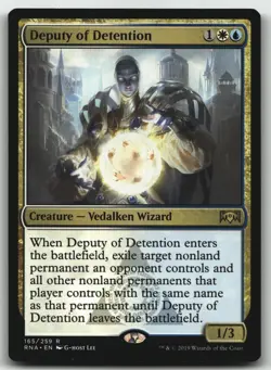 Deputy of Detention R Ravnica Allegiance 165 LP - Image 1