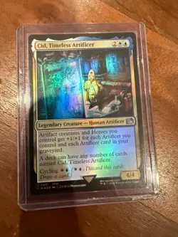 Cid, Timeless Artificer : MTG / Final Fantasy #0411 / NM FOIL Magic - Image 1