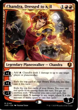 Chandra, Dressed to Kill 148 INR Innistrad Remastered (NM) - Image 1