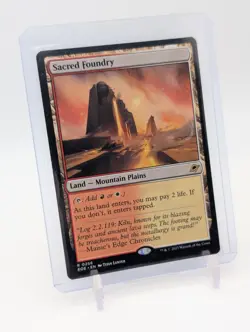 MTG - Sacred Foundry - Regular Rare #256 - Edge of Eternities NM - Image 1