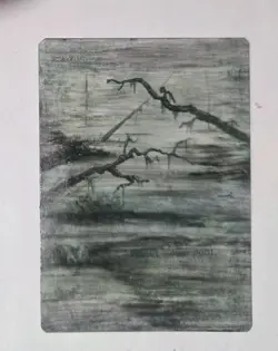 MTG - 4th Edition - Swamp (B) -Magic The Gathering ALTERED - Image 1