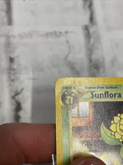 Pokemon Lightly Played Pokemon Regular Sunflora - 50/111 Uncommon Unlimited LP - Image 4