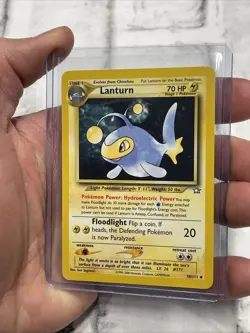 Lanturn 38/111 - Neo Genesis Unlimited Edition - WOTC Pokemon NM Near Mint Vtg - Image 2