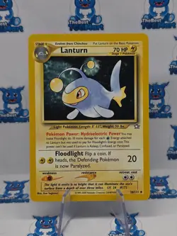 Pokemon Lanturn Neo Genesis 38/111 LP - Image 1