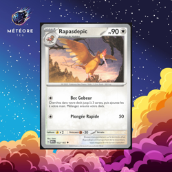 Carte Pokemon Rapasdepic 022/165 151 Ecarlate & Violet Francais - Image 1