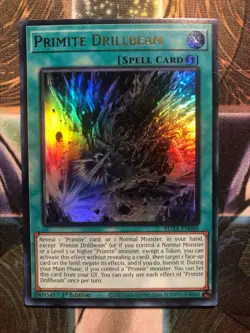 *** PRIMITE DRILLBEAM *** 1ST EDITION ULTRA RARE ROTA-EN060 YUGIOH! - Image 1