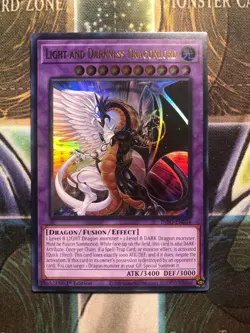 *** LIGHT AND DARKNESS DRAGONLORD *** 1ST EDITION ULTRA RARE INFO-EN034 YUGIOH! - Image 1