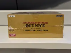 OP04 Kingdoms of Intrigue Booster Box Factory Sealed One Piece Bandai - Image 3