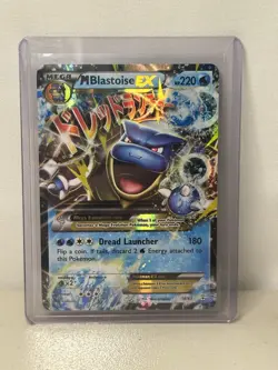Pokemon M Blastoise EX Full Art TCG 18/83 Ultra Rare Holo Card LP - Image 1