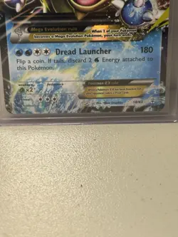 Pokemon M Blastoise EX Full Art TCG 18/83 Ultra Rare Holo Card LP - Image 5