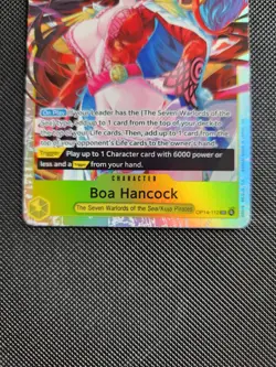 Boa Hancock SR OP14-112 The Azure Sea's Seven One Piece Card TCG English - Image 3