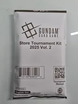 Gundam Card Game Store Tournament Kit 2025 Vol 2 English SEALED - Image 1