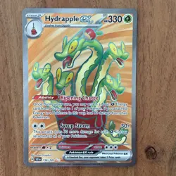 Pokemon TCG Hydrapple EX Stellar Crown Holo Ultra Rare Card 156/142 NM - Image 1