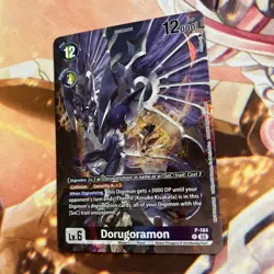 Digimon Card Game Dorugoramon Alt Art P-184 World Convergence BT21 Promo - Image 1