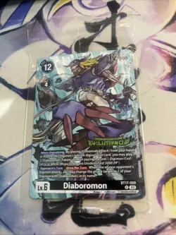 Digimon Card Game Diaboromon BT17-059 Promo Evolution Cup - Image 1