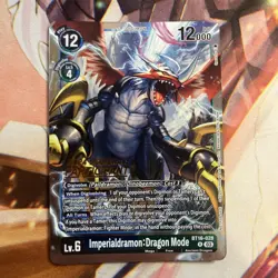 Digimon Card Imperialdramon: Dragon Mode 2024 Regionals Participant BT16-028 - Image 1
