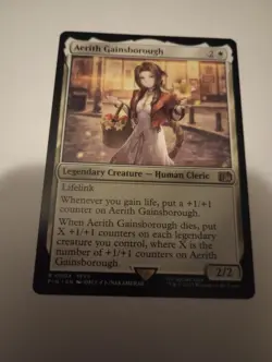 Aerith Gainsborough - FIN 0004 NM - MTG Magic - Image 1