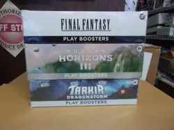 MTG MODERN HORIZONS 3 PLAY + TARKIR PLAY + FINAL FANTASY PLAY BOXES - Image 1