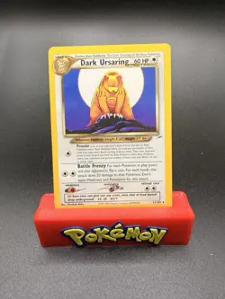 Dark Ursaring 21/105 Pokemon Neo Destiny Rare Card - LP - Image 1