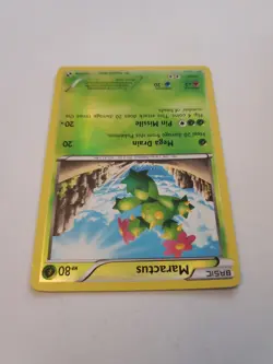 Pokemon TCG Maractus Black and White 11/114 Reverse Holo Uncommon - Image 2