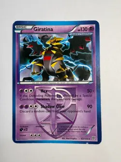 Pokemon TCG Giratina Black and White Plasma Storm 62/135 Regular Rare LP - Image 1