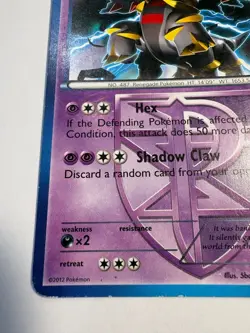 Pokemon TCG Giratina Black and White Plasma Storm 62/135 Regular Rare LP - Image 5