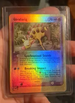 Girafarig 16/97 Dragon Reverse Holo HP Pokemon TCG FREE SHIPPING - Image 1