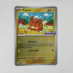 Pawmi Promo 035/M-P Holo Phantasmal Flames Stamped Special Pokemon TCG IN - Image 1