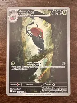 Pokemon TCG Accelgor 094/086 White Flare Illustration Rare NM English - Image 1