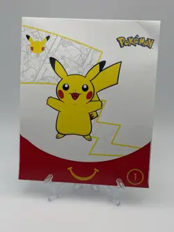 Brand New Sealed 2021 Pokemon 25th Anniversary McDonald’s Booster Pack - Image 1