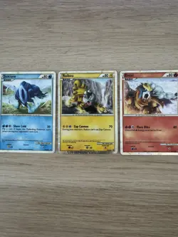 Pokemon Bundle Raikou HGSS19, Suicune HGSS21, Entei HGSS20 Black Star Promos LP - Image 1