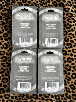 Lot of 4 booster packs MJ Holding 2018 Yu-Gi-Oh! 20 Cards 1 Rare Card Each Pack - Image 2