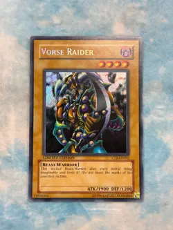 YUGIOH VORSE RAIDER SECRET RARE EXCELLENT CONDITION CT2-EN003 - Image 1