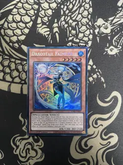 Dracotail Faimena - JUSH-EN002 - Collector's Rare - 1st Ed NM | Yugioh - Image 1