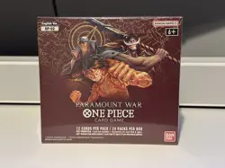 One Piece TCG OP-02 Paramount War Booster Box - New & Sealed - English - Image 1