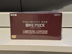 One Piece TCG OP-02 Paramount War Booster Box - New & Sealed - English - Image 3