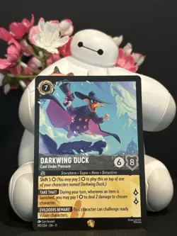 Disney Lorcana - Darkwing Duck, Cool Under Pressure - Winterspell - Legendary - Image 1