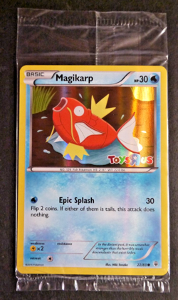 Magikarp SEALED Toys R Us Promo Generations 22/83 Holo Rare Pokemon Card 2016 - Image 1