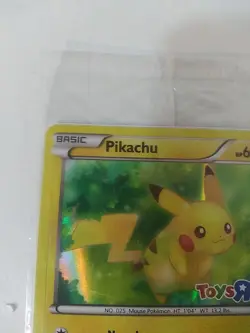 Pikachu 26/83 Toys R Us Holo Promo Card Pokemon Generations 2016 Sealed Not Mint - Image 4