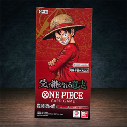 One Piece Card Carrying on His Will OP-13 Booster Box w/2 Promo pack Japanese - Image 2
