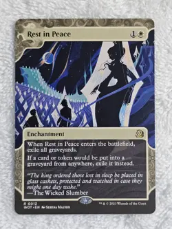 MTG Rest in Peace - Wilds of Eldraine (WOE) #12 Magic Card Rare NM - Image 1