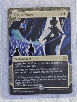MTG Rest in Peace - Wilds of Eldraine (WOE) #12 Magic Card Rare NM - Image 4