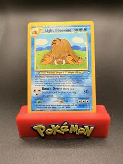 Light Piloswine 26/105 Rare Neo Destiny Unlimited Pokemon TCG Card NM - Image 1