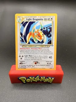 Light Dragonite - 14/105 - Pokemon Neo Destiny Unlimited Holo Rare Card WOTC NM - Image 1